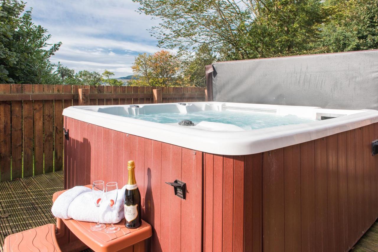 The Granary With Hot Tub Villa Forgandenny Exterior foto